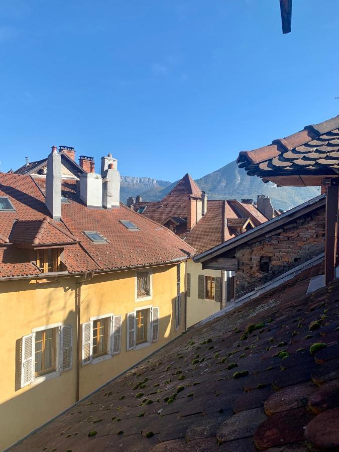 Annecy Sainte Claire Duplex Gare-Lac 4E Etage 4Ou6 Personnes Exterior foto